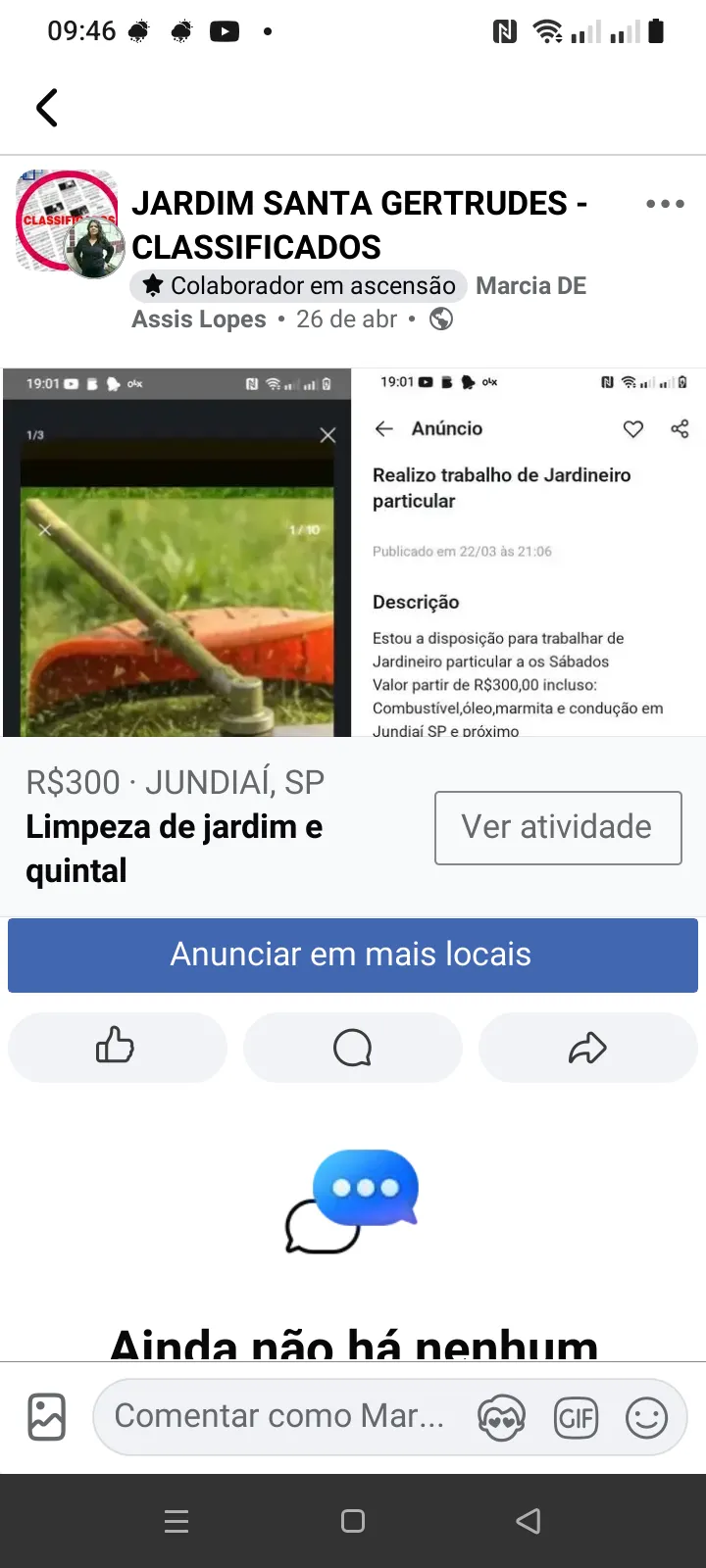 Anderson Lopes, Jardineiro e Pintor Residencial a os fins de semana