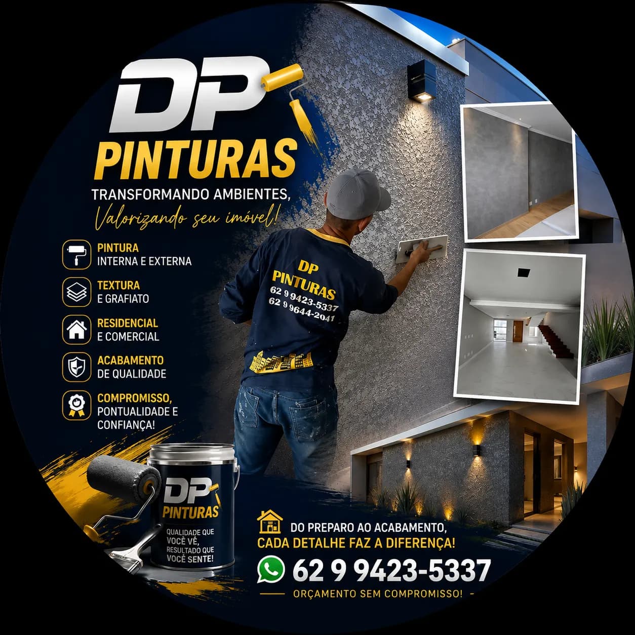 Diego alves de morais, Pintor